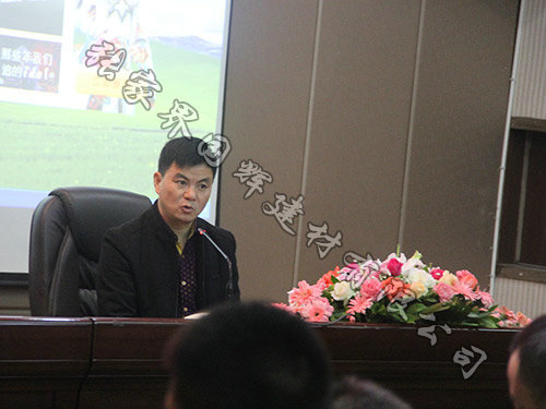 張家界國輝建材?？偨?jīng)理發(fā)言